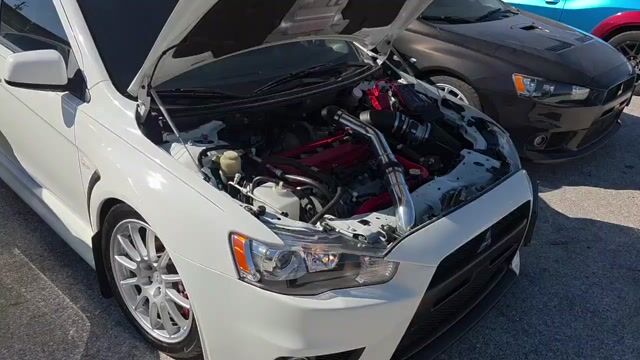 2010 Mitsubishi Lancer Evolution X GSR VIN: JA32W8FV0AU006544 for