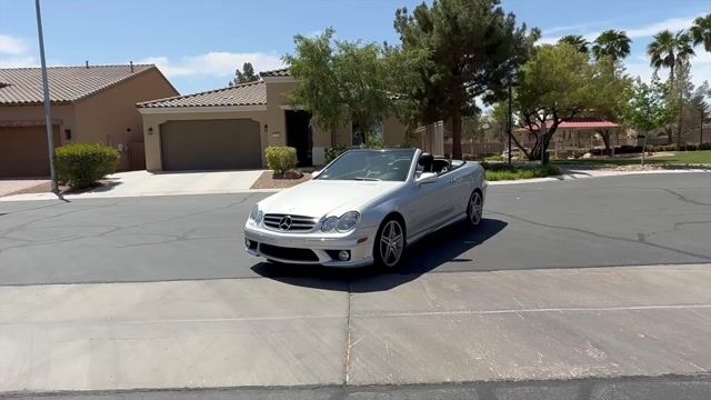 2007 Mercedes-Benz CLK63 AMG Cabriolet VIN: WDBTK77G47T076458 for