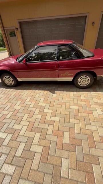1988 Subaru XT 4WD Turbo VIN: JF1AX7EL0BH304363 for Sale - Cars & Bids